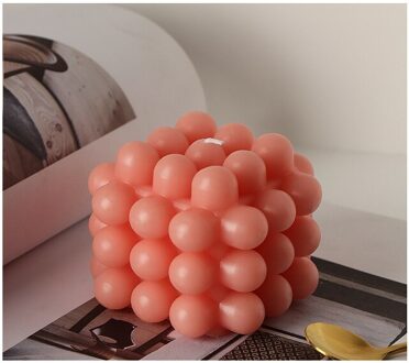 Geur Kaars Creatieve Kaarsen Home Geometrische Decoratiom Cube Wax