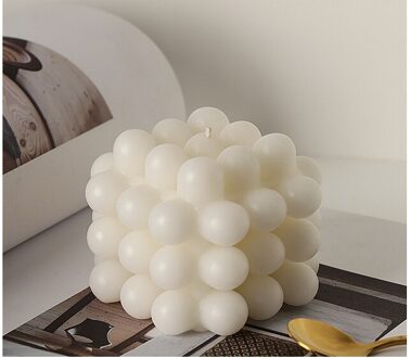 Geur Kaars Creatieve Kaarsen Home Geometrische Decoratiom Cube Wax
