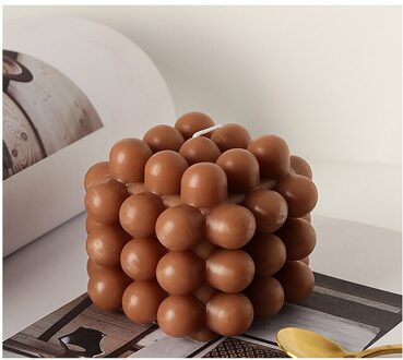 Geur Kaars Creatieve Kaarsen Home Geometrische Decoratiom Cube Wax