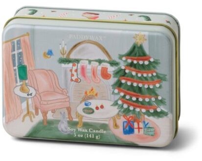 geurkaars blik kerst - persimmon & chestnut