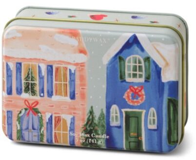 geurkaars blik kerst - winter balsam