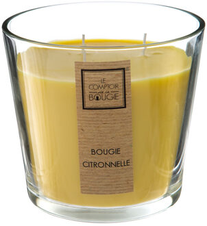 geurkaars citronella Nina - 500 g - citroengras - 40 uur