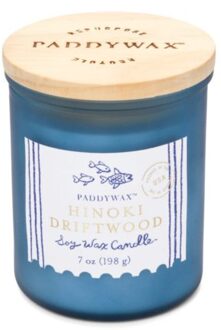 geurkaars coastal, 198g - hinoki driftwood