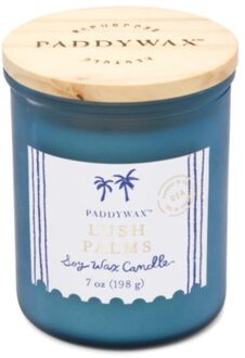 geurkaars coastal, 198g - lush palms