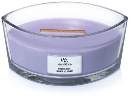 Geurkaars Ellipse Lavender Spa - 9 cm / 19 cm Paars