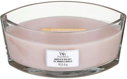 Geurkaars Ellipse Vanilla & Sea Salt - 9 cm / 19 cm Roze