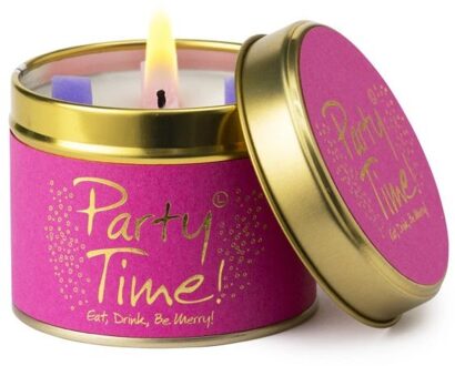 Geurkaars in blik-party time