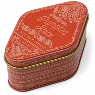 geurkaars in tinnen blikje, 99 gram - pumpkin & spice