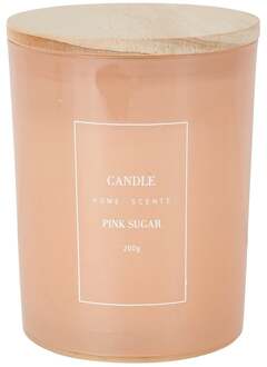 Geurkaars - pink sugar - ø8x10 cm