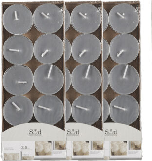 Geurkaarsen - muskus - 30x stuks - waxinelichtjes - 3,5 branduren