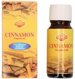 Geurolie - kaneel - flesje 10 ml - olie voor geurbrander/oliebrander - zoet
