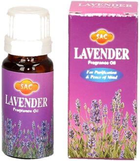 Geurolie lavendel - 10 ml flesje - Aromaolie / parfumolie voor in geurbranders - Aromatische olie