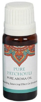 Geurolie patchouli 10 ml flesje - Aromaolie/parfumolie voor in geurbranders