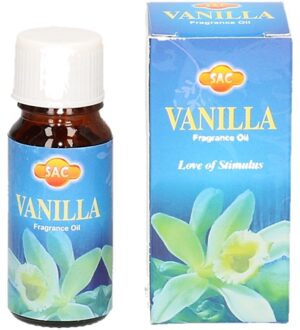 Geurolie Vanille - 10 ml flesje - Aromaolie voor in geurbranders