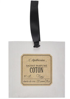 Geurzakje - katoen geur - papier - geurzakjes - voor kledingkast