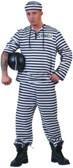 Gevangenen kostuum met pet