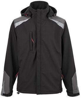 Gevavi 4Work Valencia - Softshell jas - Zwart - 2XL