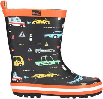 Gevavi Traffic - Regenlaars kind - Zwart/Oranje - 25