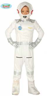 Gevoerd kosmonaut kostuum voor kinderen - 110/116 (5-6 jaar) - Kinderkostuums