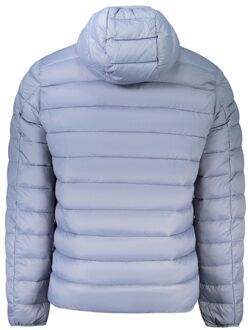 Gevoerde Casual Jacket met Capuchon Lichtgrijs - XL