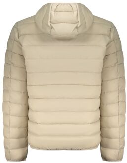 Gevoerde Rits Hoodie Jas - maat S Ivoor