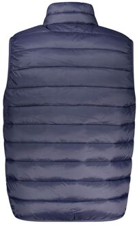 Gevoerde Weste Gequiltte Weste No32287 - maat S Donkerblauw