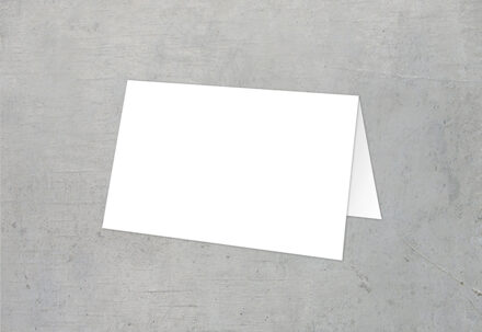 Gevouwen tafelkaartjes - Set van 12