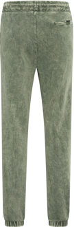 Gewassen joggingbroek Kaki