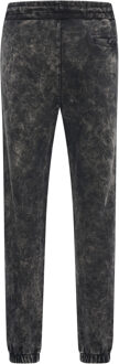 Gewassen joggingbroek Zwart - XL