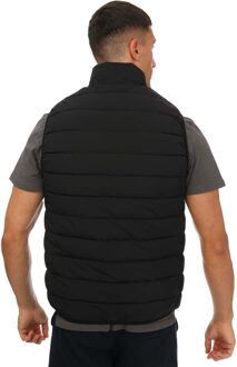 Gewatteerd heren Jasper Gilet (Zwart) - L