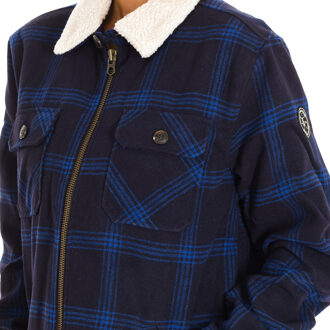 Gewatteerd jack met gevoerde binnenkant HFLORENTIN000ML172 vrouw Blauw