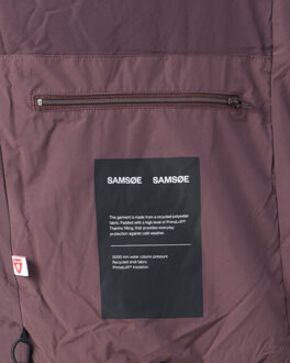 Gewatteerde jas Bruin - L