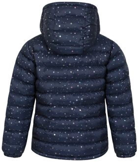 Gewatteerde jas voor kinderen/Kinderen Seasons Stars (Blauw/Wit) - 7-8J / 122-128cm
