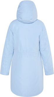 Gewatteerde korte jas Dames ijsblauw - maat Lichtblauw