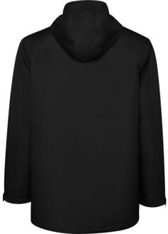 Gewatteerde parka heren america Zwart - XL