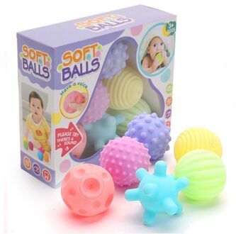 Geweven Multi-Bal Pak, Tactiele Zintuiglijke Bal, Baby Grip Bal, Zintuiglijke Bal 40JC