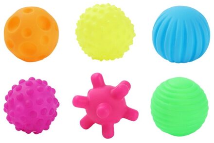 Geweven Multi-Bal Pak, Tactiele Zintuiglijke Bal, Bad Bal Speelgoed, Baby Grip Bal, geschikt Voor Baby 'S Meer dan 6 Maanden Oud