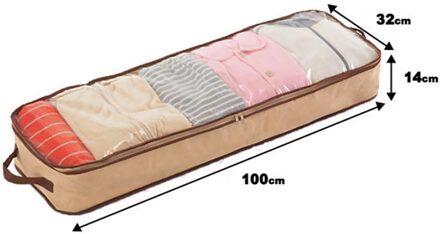 Geweven Opbergtas Onder Het Bed Deken Quilt Container Kleding Opbergtas Schoenen Stofkap Organizer Box Organizer Supplies