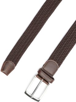 Geweven Riem Bruin - 95
