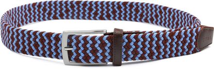 Geweven Riem Bruin Blauw - 105,95
