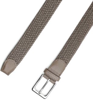 Geweven Riem Taupe Khaki - 95,105,85