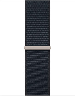 Geweven sportbandje - Middernacht (41 mm) Armband