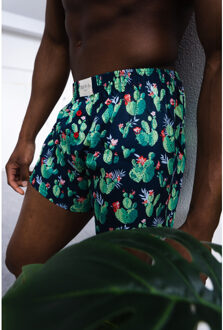 Geweven wijde boxershorts heren 6-pack pack met print Veelkleurig - L