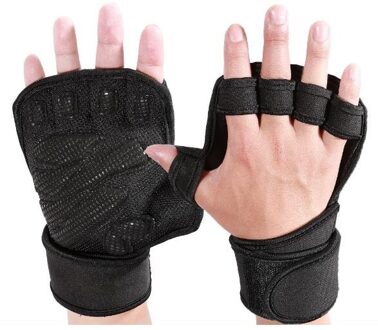 Gewichtheffen Handschoenen Sport Kyncilor A0067 Unisex Half Vinger Onder Druk Antislip Handschoenen Gym Fietsen Golves Xl