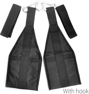 Gewichtheffen Riem Gewicht Riem Been Vest Hand Zwart Fitness Riem Gewogen Lege Training Wrap Pols