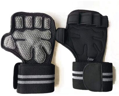 Gewichtheffen Training Handschoenen Vrouwen Mannen Gymnastiek Grips Gymnastiek Hand Palm Protector Handschoenen Fitness Sport Body Building XS