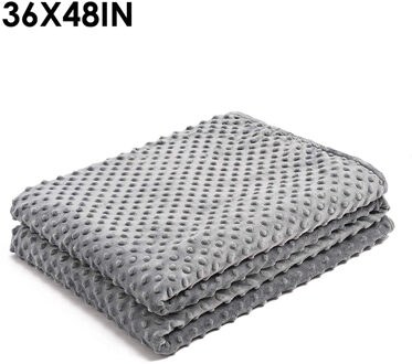 Gewogen Deken Dekbedovertrek Comfortabele Zware Winter Deken Voor Bed Mensen Met Angst, Autisme, ADHD, slapeloosheid Stress Kids 36X48IN
