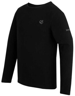 Gewone thermische onderlagen voor kinderen/kids Zwart - 158