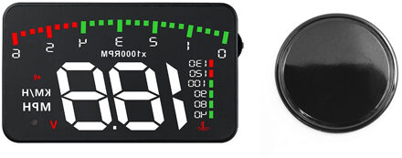 Geyiren A900 Auto Hud Obd Rpm Meter Head-Up Display Auto Accessoires Multi-Display Auto Digitale Snelheid Motor rpm Water Temperatuur