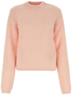 Gezellig Roze Mohair Trui Marni , Pink , Dames - S,Xs